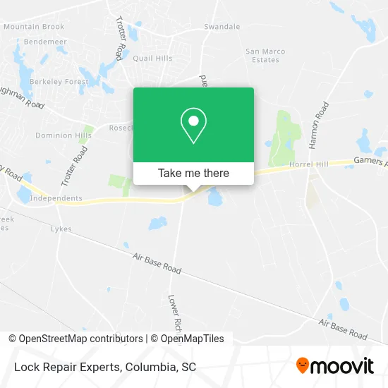 Lock Repair Experts map
