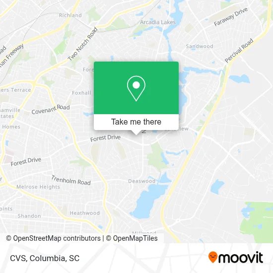 Cvs map