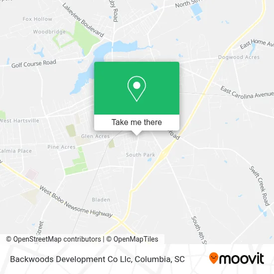 Backwoods Development Co Llc map