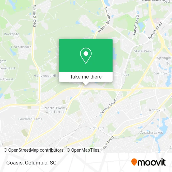 Goasis map