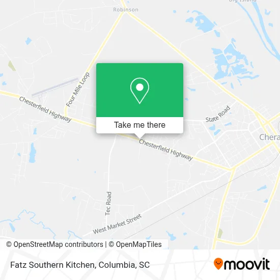 Fatz Southern Kitchen map