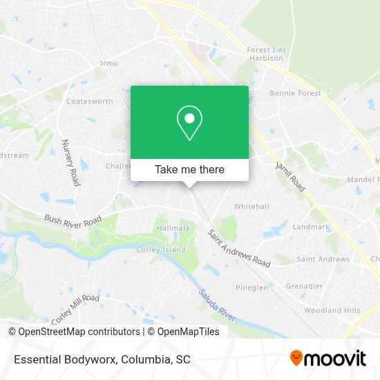 Essential Bodyworx map