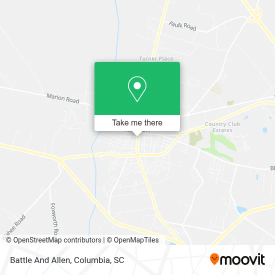 Battle And Allen map