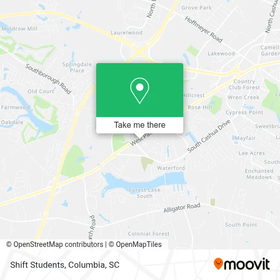 Shift Students map