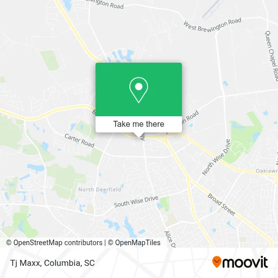Tj Maxx map