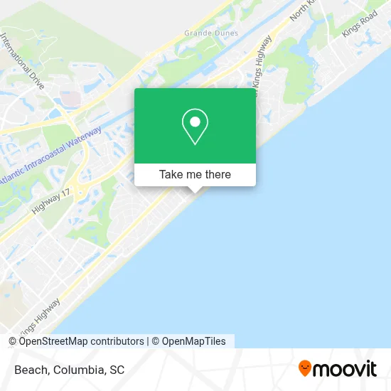 Beach map