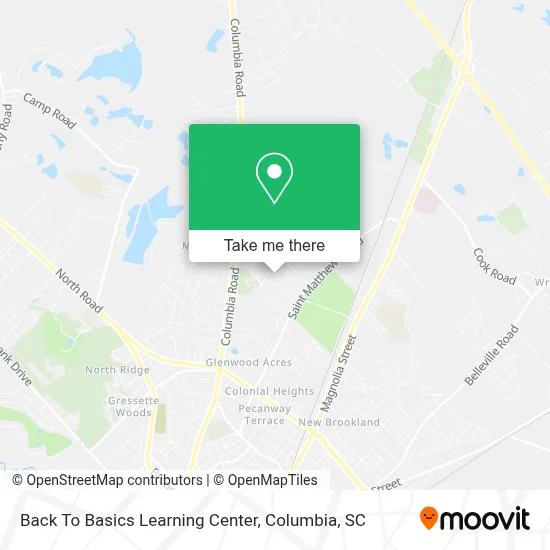 Back To Basics Learning Center map
