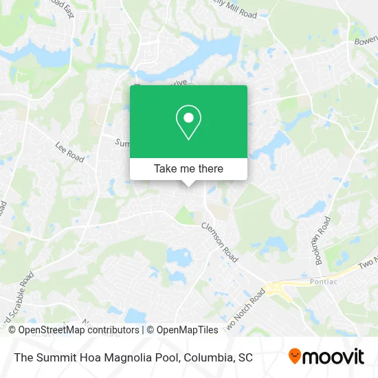 The Summit Hoa Magnolia Pool map
