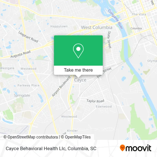 Cayce Behavioral Health Llc map