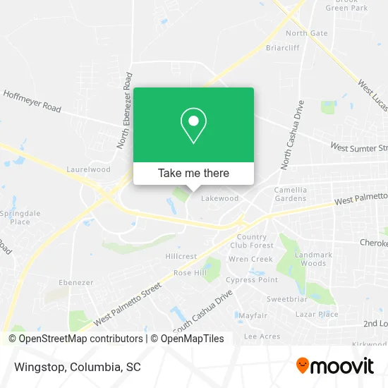 Wingstop map