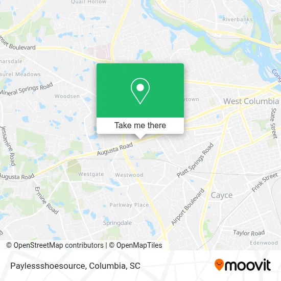 Paylessshoesource map