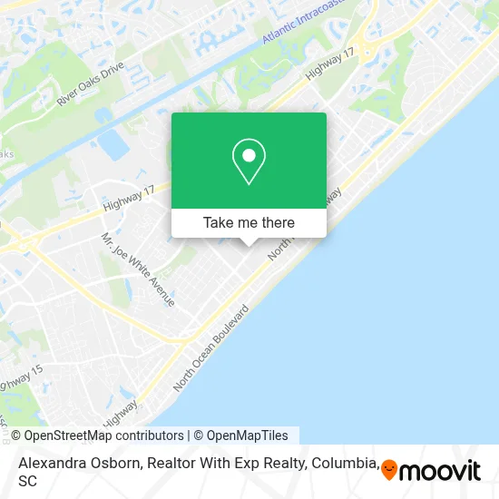 Alexandra Osborn, Realtor With Exp Realty map