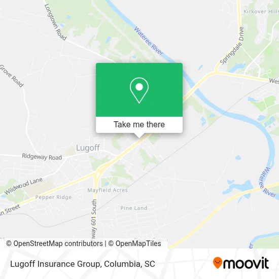 Lugoff Insurance Group map