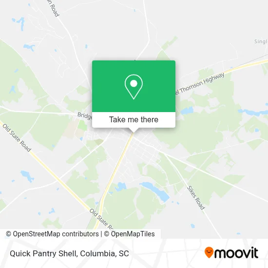 Quick Pantry Shell map