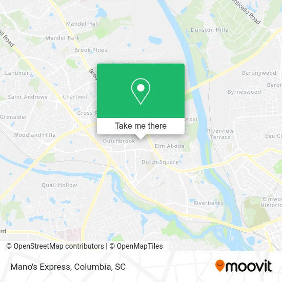 Mano's Express map