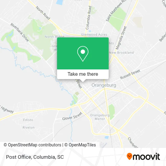 Post Office map