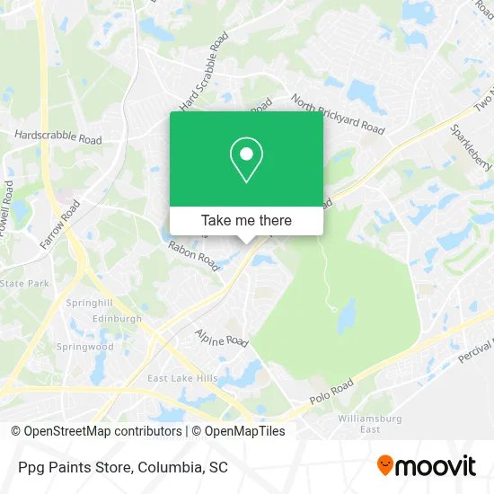 Ppg Paints Store map