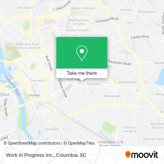 Work In Progress Inc. map