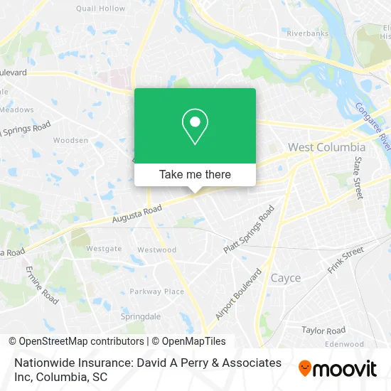Nationwide Insurance: David A Perry & Associates Inc map