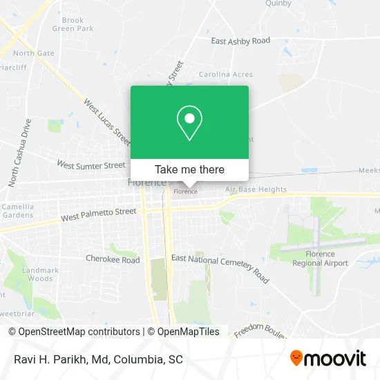 Ravi H. Parikh, Md map