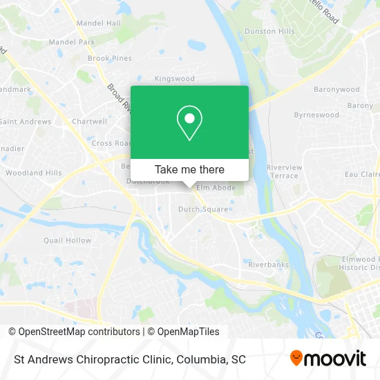 St Andrews Chiropractic Clinic map
