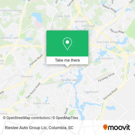 Rieslee Auto Group Llc map
