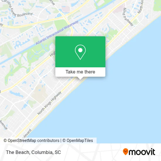 The Beach map
