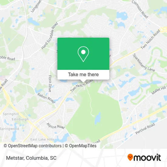 Metstar map