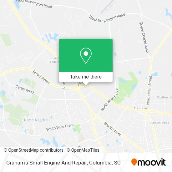 Graham's Small Engine And Repair map
