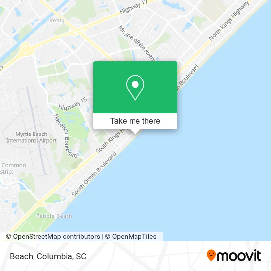 Beach map