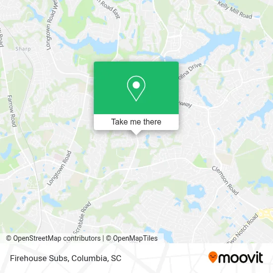 Firehouse Subs map