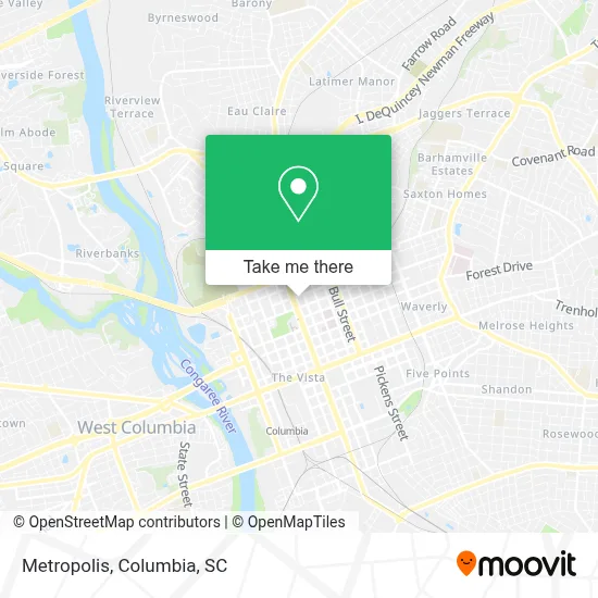 Metropolis map
