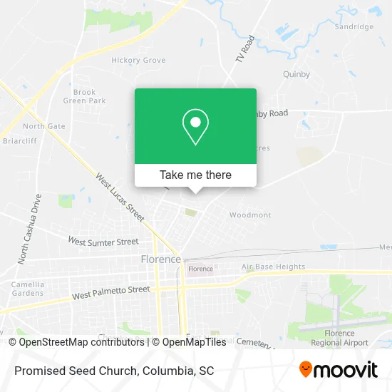 Promised Seed Church map