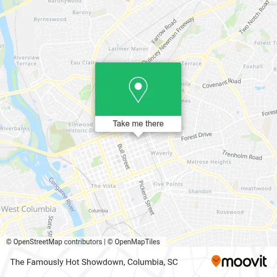 The Famously Hot Showdown map