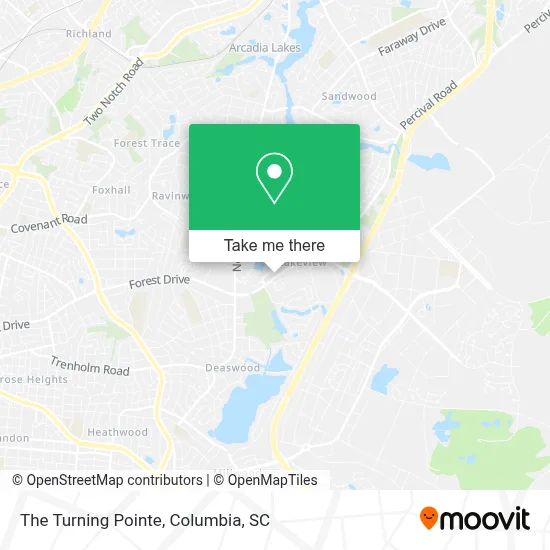 The Turning Pointe map