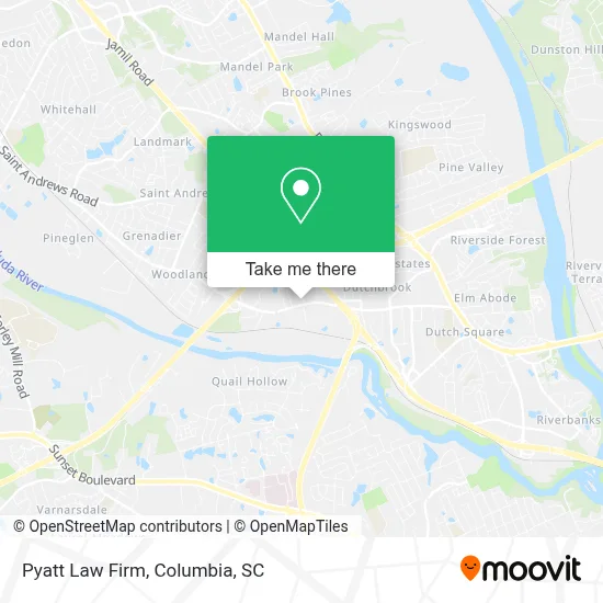 Pyatt Law Firm map
