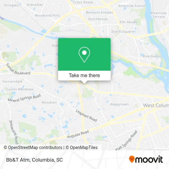 Bb&T Atm map