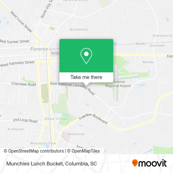 Munchies Lunch Bucket map