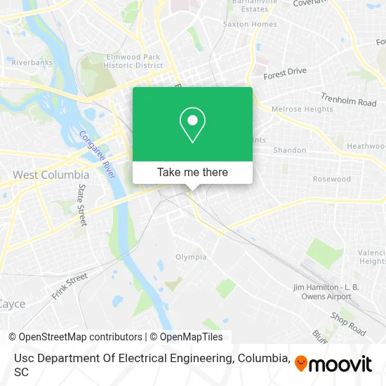 Usc Department Of Electrical Engineering map
