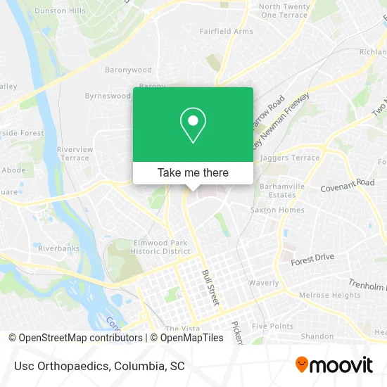 Usc Orthopaedics map