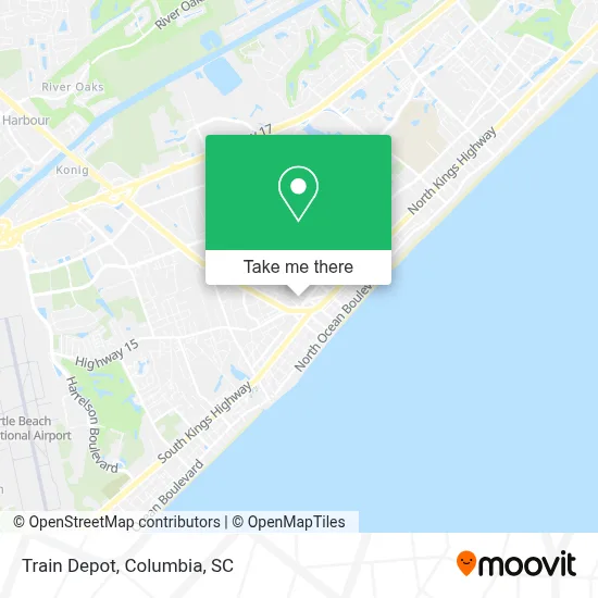 Train Depot map