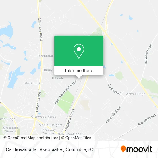 Cardiovascular Associates map
