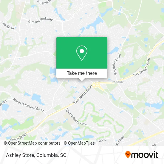 Ashley Store map