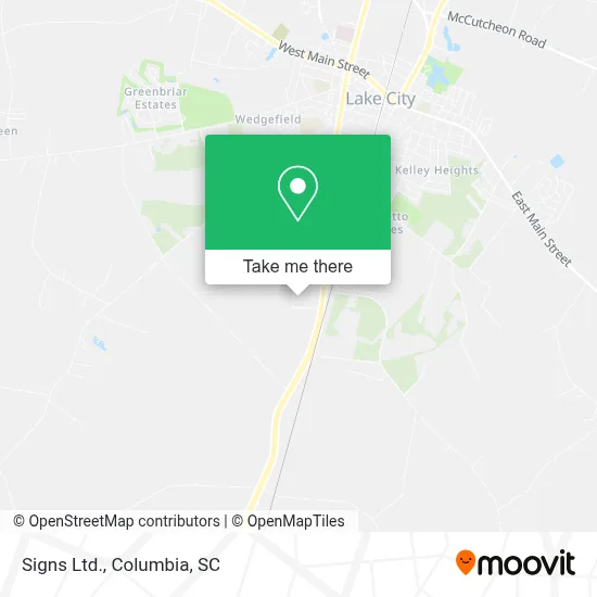 Signs Ltd. map