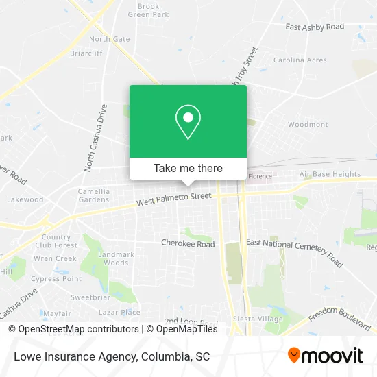 Lowe Insurance Agency map
