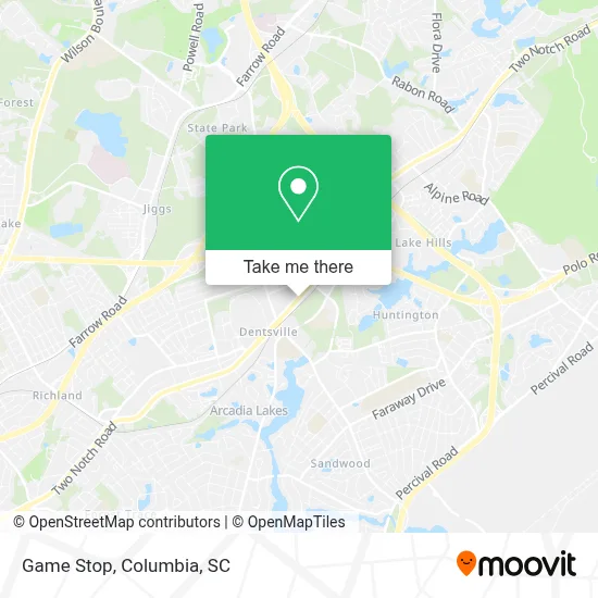 Game Stop map