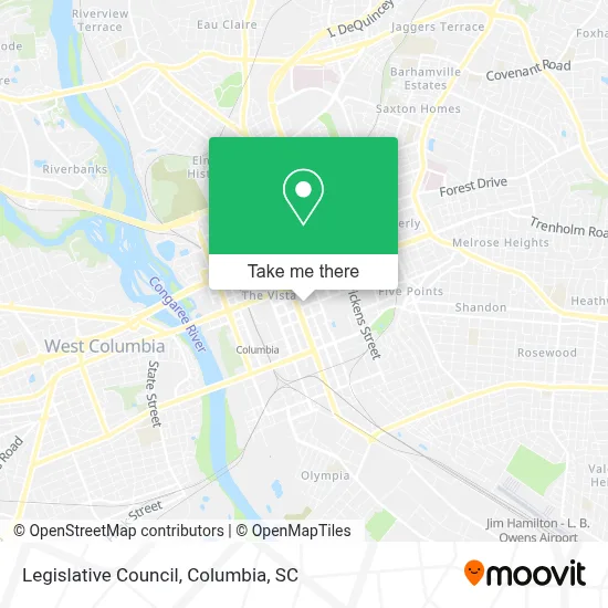 Legislative Council map
