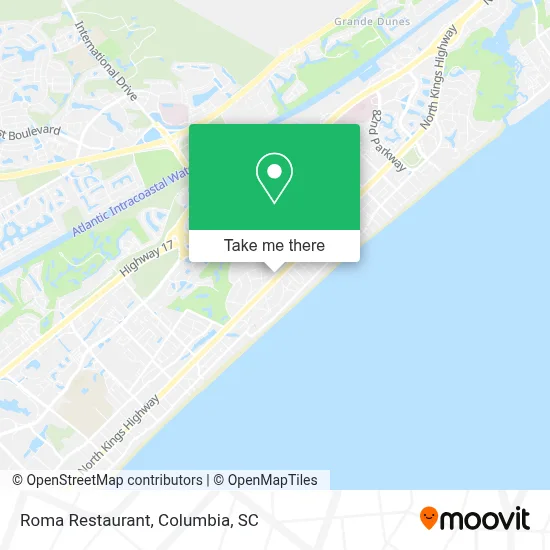 Roma Restaurant map