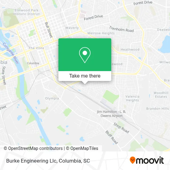 Burke Engineering Llc map