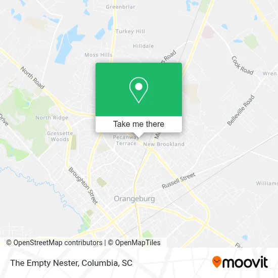 The Empty Nester map